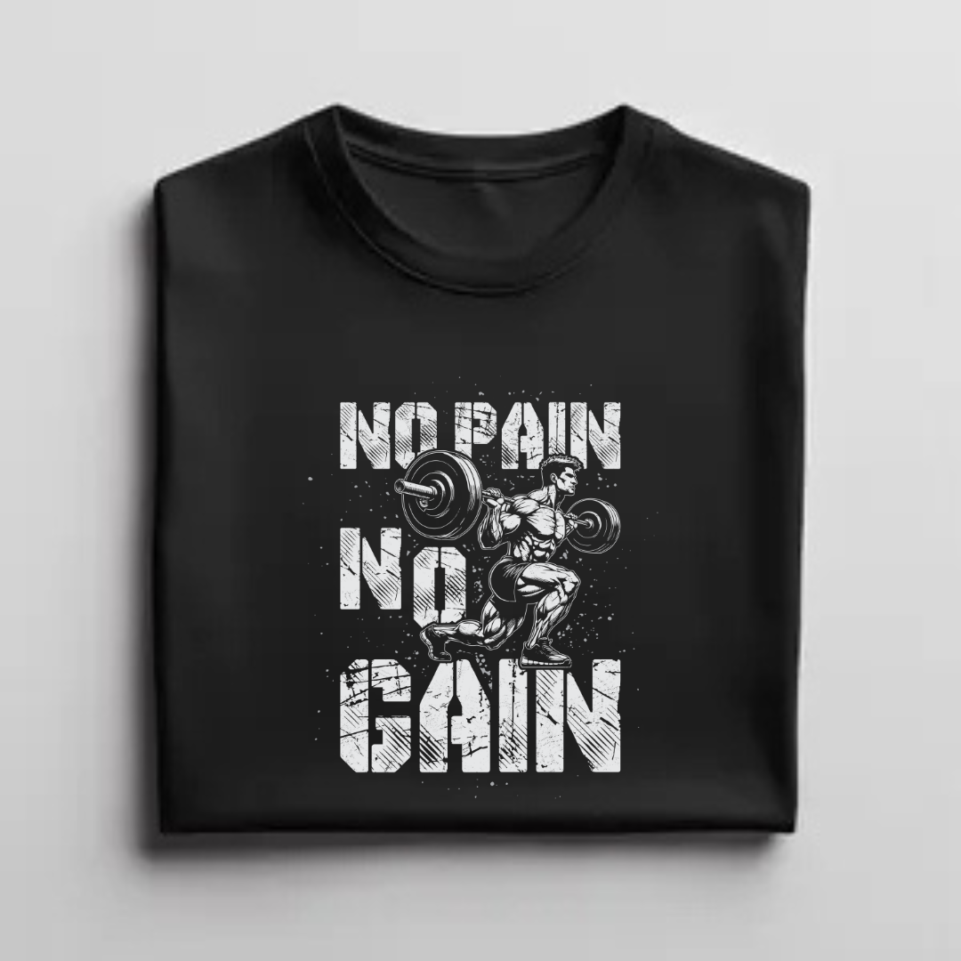 No pain no gain